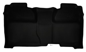 GMC Sierra 1500 Floor Mats - Rear - Husky Liners - WeatherBeater - Black - 2014